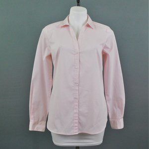 H&M Women Shirt Pink White 12